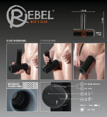 Rebel Rebel Masturbator with 2 Functions