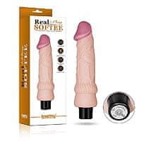 Lovetoy LoveToy REAL SOFTEE Vibrating Dildo 7,8