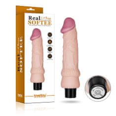 Lovetoy LoveToy REAL SOFTEE Vibrating Dildo 7,8