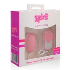 Action Spirit Small Vibrating Egg Remote pink