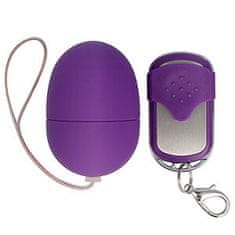 Action Spirit Small Vibrating Egg Remote purple