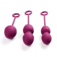 svakom Set 3 luxusných venušiných guličiek SVAKOM Nova Kegel Balls Violet