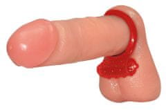 You2toys Vibro Ring Red - erekčný krúžok