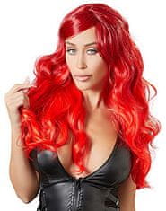 Cottelli Collection Cottelli Wig Wavy Long Red, vlnitá červená parochňa 63 cm