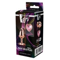 Dreamtoys Gleaming Love Plug (Rose Gold / Small)