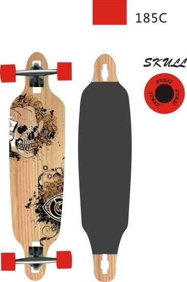 Spartan Longboard SKULL 38