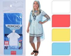 SEDCO Pláštenka SEDCO PONCHO TRANSPARENT ADULT / SENIOR 4.ASS.