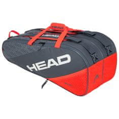 Head Taška na rakety Head Elite 9R Supercombi Grey / Orange