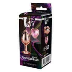 Dreamtoys Gleaming Love Plug (Rose Gold / Medium)