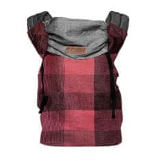 Kengura CLICK CARRIER REVERSIBLE Red Plaid (veľ. baby)