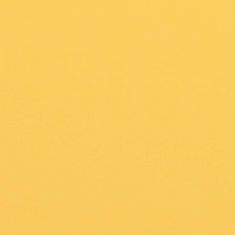 Vidaxl Balkónová markíza, žltá 120x600 cm, oxfordská látka