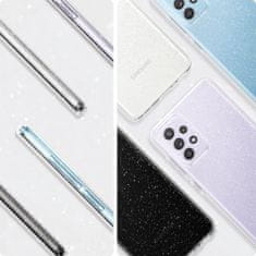 Spigen Liquid Crystal silikónový kryt na Samsung Galaxy A52 5G/4G, glitter priesvitný