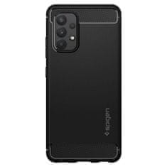 Spigen Rugged Armor silikónový kryt na Samsung Galaxy A52 5G/4G, čierny