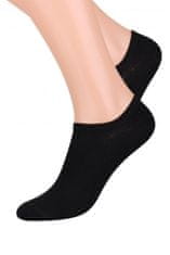 Amiatex Pánske ponožky 007 black + Nadkolienky Gatta Calzino Strech, čierna, 41/43