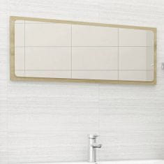 Vidaxl Kúpeľňové zrkadlo dub sonoma 100x1,5x37 cm drevotrieska