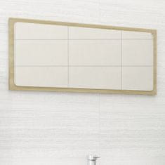 Vidaxl Kúpeľňové zrkadlo dub sonoma 80x1,5x37 cm drevotrieska