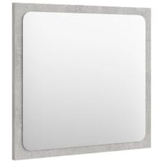 Vidaxl Kúpeľňové zrkadlo betónovosivé 40x1,5x37 cm drevotrieska