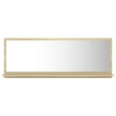 Vidaxl Kúpeľňové zrkadlo, dub sonoma 100x10,5x37 cm, drevotrieska