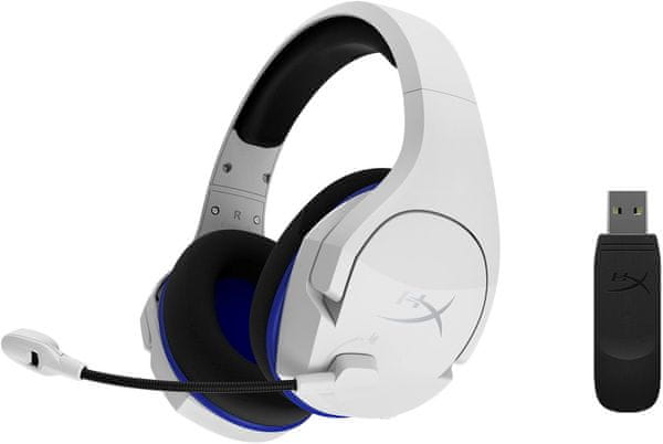 HyperX Cloud Stinger Core Wireless, biela (HHSS1C-KB-WT/G)