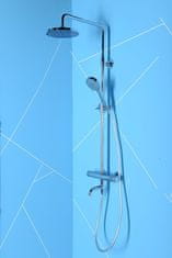 SAPHO Kimura sprchový / vaňový stĺp s termostatickou batériou, chróm (KU500)