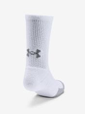 Under Armour Ponožky Youth Heatgear Crew-WHT M