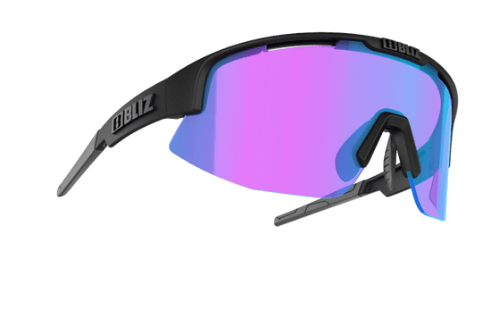 Bliz Matrix Nano Optics Black Begonia w Blue Multi NORDIC LIGHT - 52104-14N