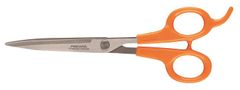 FISKARS Nožnice "Classic", kadernícke, 17 cm, oranžové,1003025