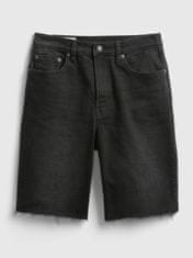 Gap Džínsové kraťasy 9" high rise denim bermuda shorts 27REG