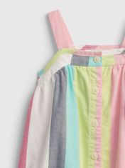 Gap Baby šaty stripe button dress 6-12M