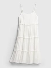 Gap Detské šaty teen tiered midi dress L