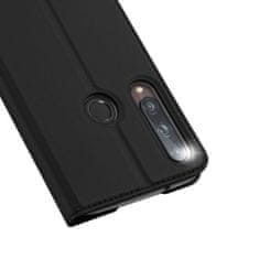 Dux Ducis Knížkové puzdro DUX DUCIS Skin Pro pre Huawei P40 Lite E - Čierna KP9445