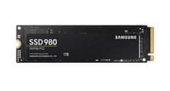 SAMSUNG 980 SSD disk, 1 TB, M.2, PCI-e 3.0 x 4 NVMe, TLC V-NAND - zánovné