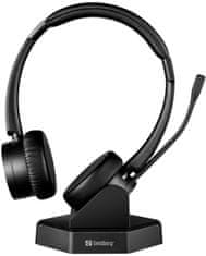 Sandberg Bluetooth Office Headset Pro+, čierna