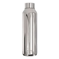 QUOKKA Quokka Solid, Nerezová fľaša / termoska Sleek Silver, 630ml, 57600