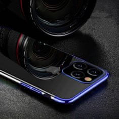 IZMAEL Puzdro Clear Color s farebným lemom pre Xiaomi Mi 10T/Mi 10T Pro - Čierna KP10794