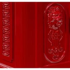 Greatstore Poštová schránka starožitná antik - červená