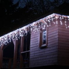 shumee Vianočný svetelný dážď - 5 m, 200 LED, studeno biely