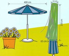 shumee Obal na slnečník s priemerom do 4 m - zelený