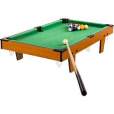 Greatstore Mini biliard pool s príslušenstvom 92 x 52 x 19 cm - svetlý