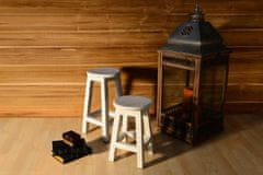 Greatstore Designová retro stolička VINTAGE DIVERO - výška 40 cm