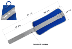 shumee Neoprénové záťažové reflexné manžety 2 x 2 kg