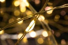 Greatstore Vianočná dekorácia - žiarovka - 40 LED teplá biela