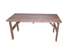 Greatstore Zahradní dřevěný stůl MIRIAM