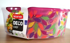 shumee Sada 3 potravinových krabiček DECO CHEF - květy CURVER