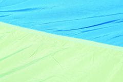 Greatstore Hojdacia sieť NYLON 275 x 137 cm zeleno-modrá