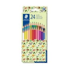 Staedtler Farebné pastelky "Pattern Mix", mix, 24 farieb, šesťhranné, 175 PMCD24