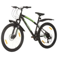 Vidaxl Horský bicykel 21 rýchlostí 26" koleso 36 cm rám čierny