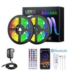 X-SITE LED RGB páska DD-009, SMD5050, 40 tlačidiel, IP65, 20m