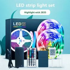 X-SITE LED RGB páska DD-002, SMD2835, 44tlačidiel, IP20 5m