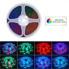 X-SITE LED RGB páska DD-005App, SMD2835, 40 tlačidiel, IP20, 15m
